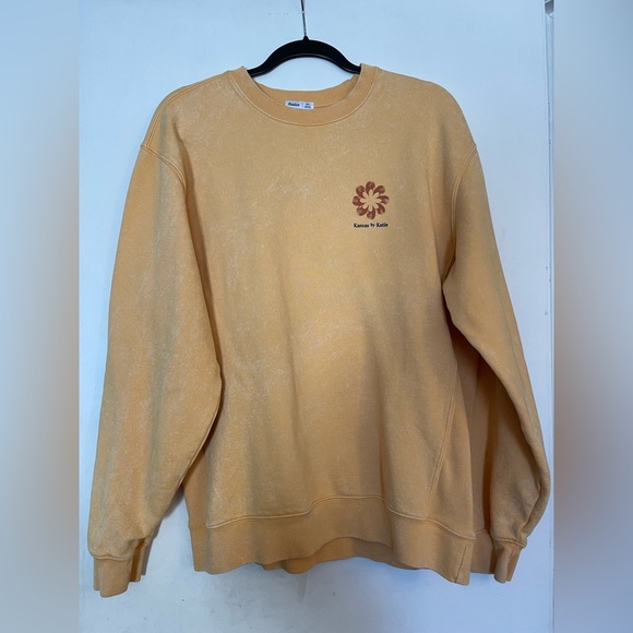 Katin Yellow and Brown Relaxed Fit Hoodie - Picture 1 of 6